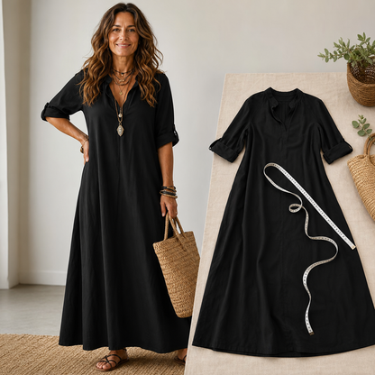 Bianca Napoletano™ Flowy Maxi Dress for Effortless Summer Style