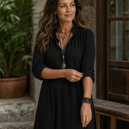 Bianca Napoletano™ Flowy Maxi Dress for Effortless Summer Style