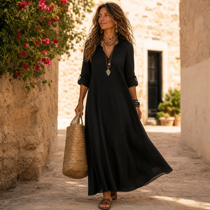 Bianca Napoletano™ Flowy Maxi Dress for Effortless Summer Style