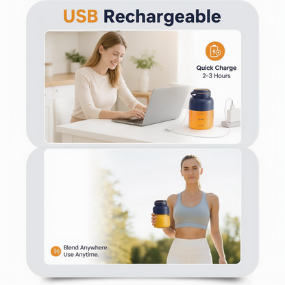 BlendGo Pro™ Portable Personal Blender for Healthy Routines