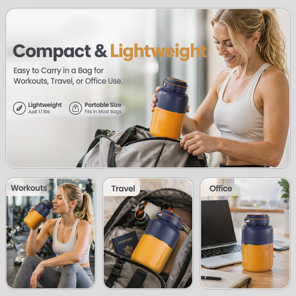 BlendGo Pro™ Portable Personal Blender for Healthy Routines