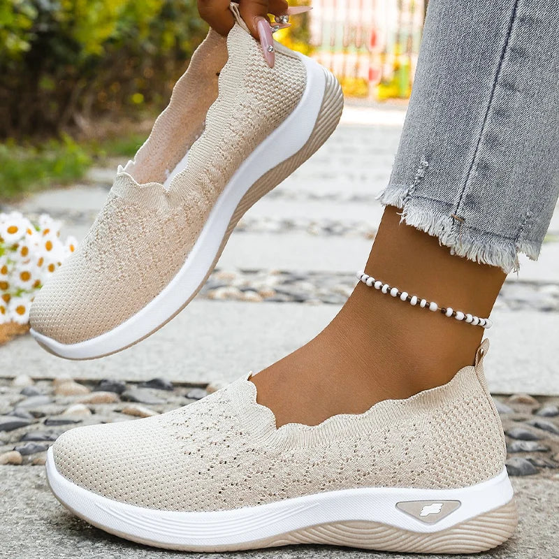 BreezeStep™ Cushioned Slip-On Shoes for All-Day Walking