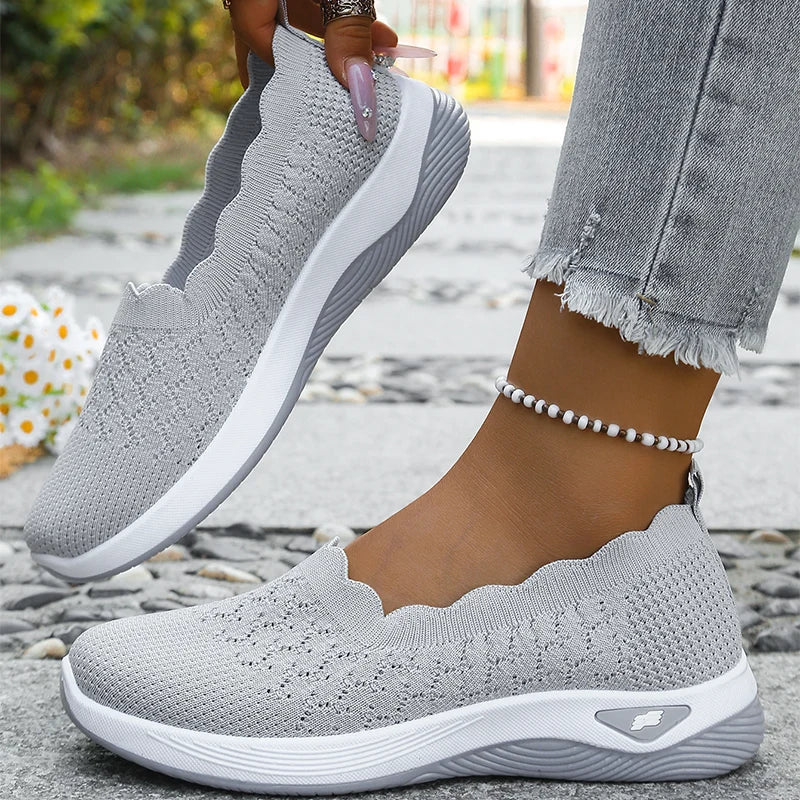 BreezeStep™ Cushioned Slip-On Shoes for All-Day Walking