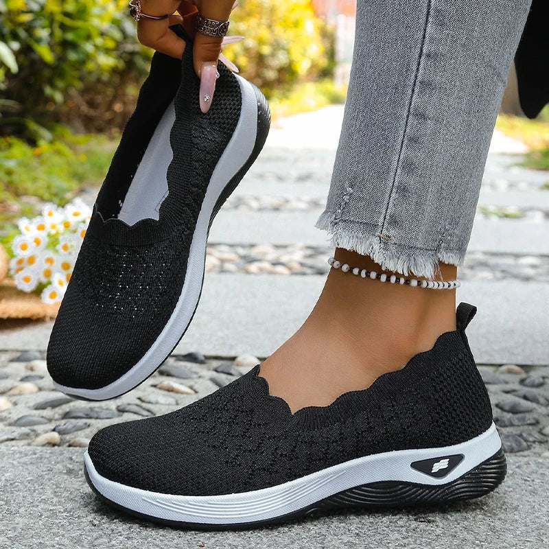BreezeStep™ Cushioned Slip-On Shoes for All-Day Walking