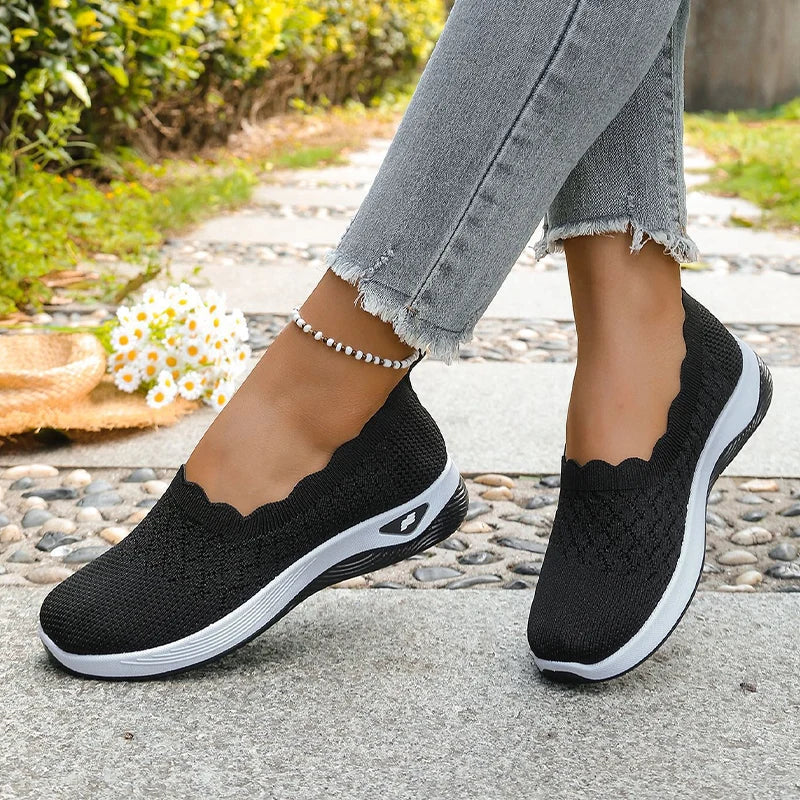 BreezeStep™ Cushioned Slip-On Shoes for All-Day Walking