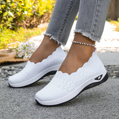 BreezeStep™ Cushioned Slip-On Shoes for All-Day Walking