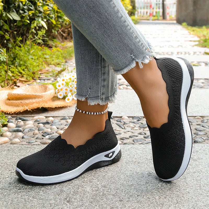 BreezeStep™ Cushioned Slip-On Shoes for All-Day Walking
