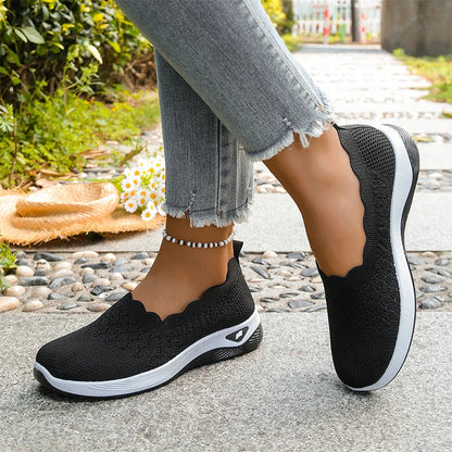 BreezeStep™ Cushioned Slip-On Shoes for All-Day Walking