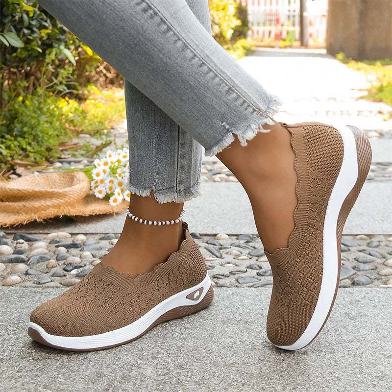 BreezeStep™ Cushioned Slip-On Shoes for All-Day Walking