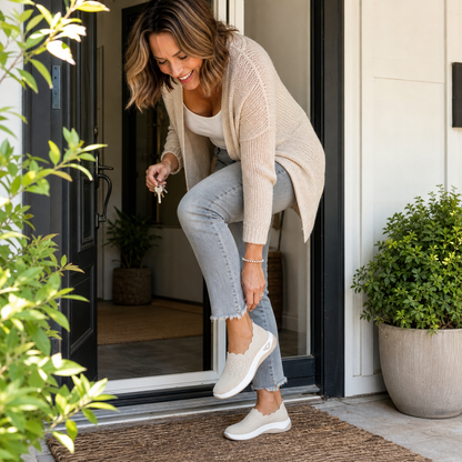 BreezeStep™ Cushioned Slip-On Shoes for All-Day Walking