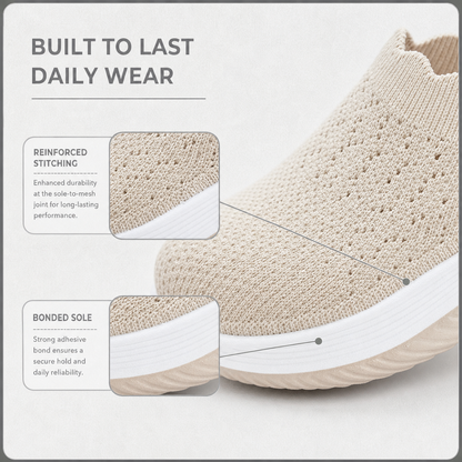 BreezeStep™ Cushioned Slip-On Shoes for All-Day Walking