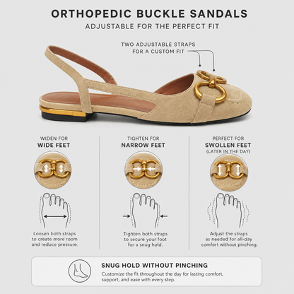 Brenna™ Orthopedic Sandals for All-Day Comfort