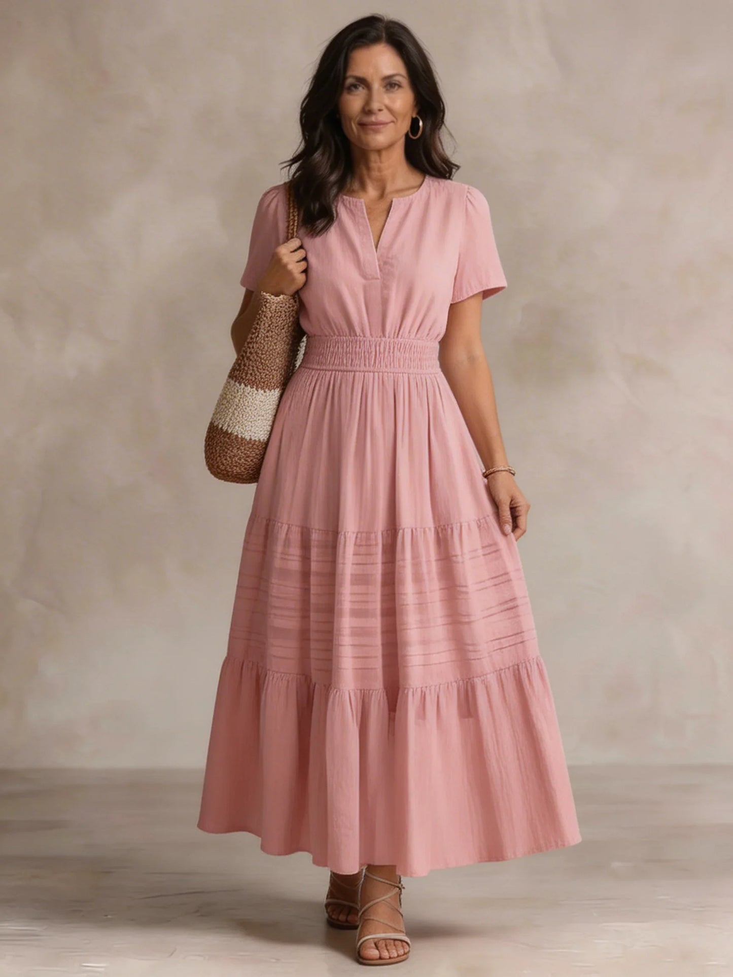Brigida Gozzano™ Lightweight Maxi Dress for Effortless Summer Days