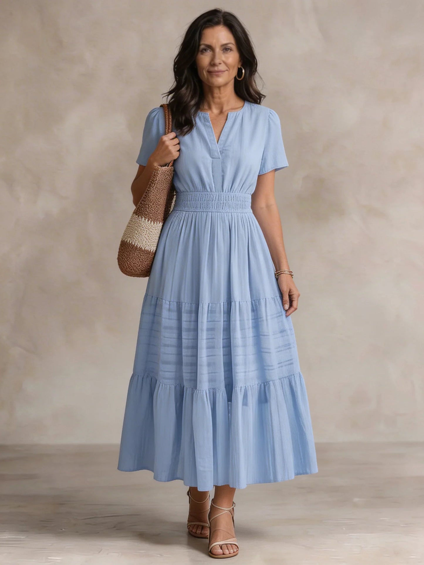 Brigida Gozzano™ Lightweight Maxi Dress for Effortless Summer Days