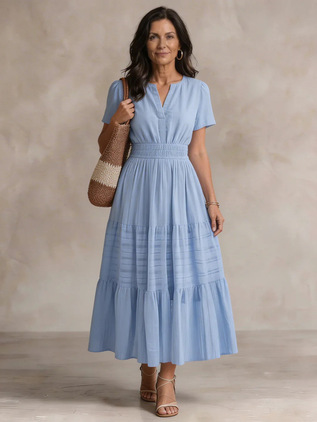 Brigida Gozzano™ Lightweight Maxi Dress for Effortless Summer Days