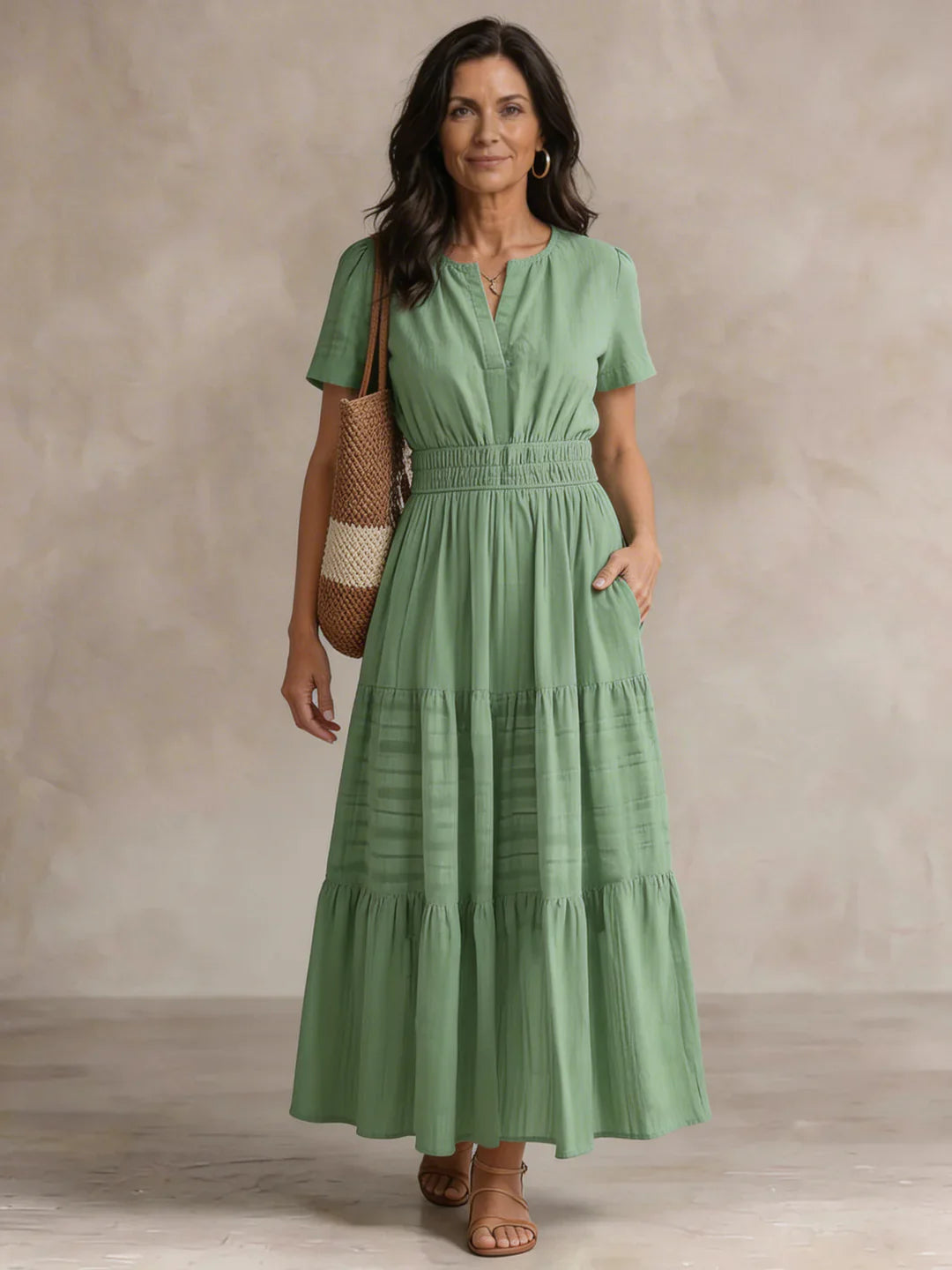 Brigida Gozzano™ Lightweight Maxi Dress for Effortless Summer Days