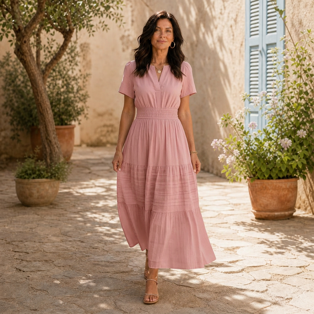 Brigida Gozzano™ Lightweight Maxi Dress for Effortless Summer Days