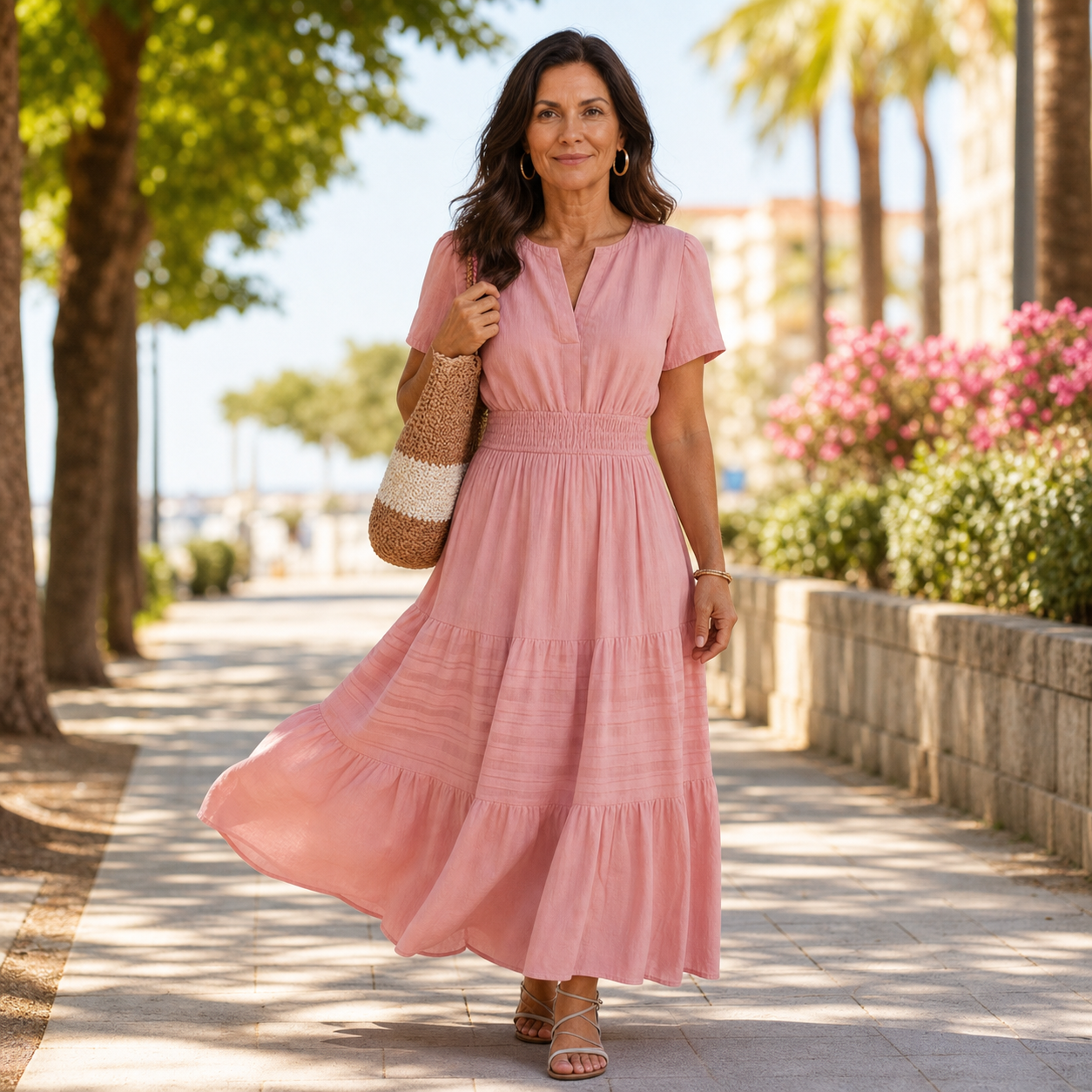 Brigida Gozzano™ Lightweight Maxi Dress for Effortless Summer Days