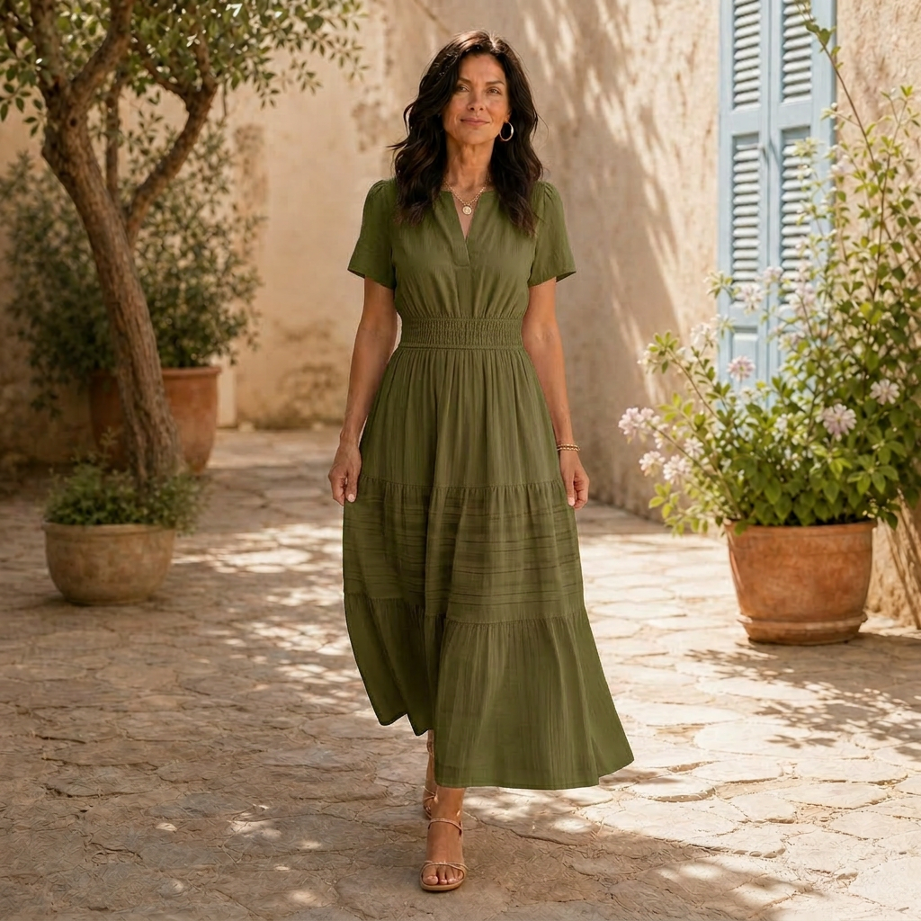Brigida Gozzano™ Lightweight Maxi Dress for Effortless Summer Days