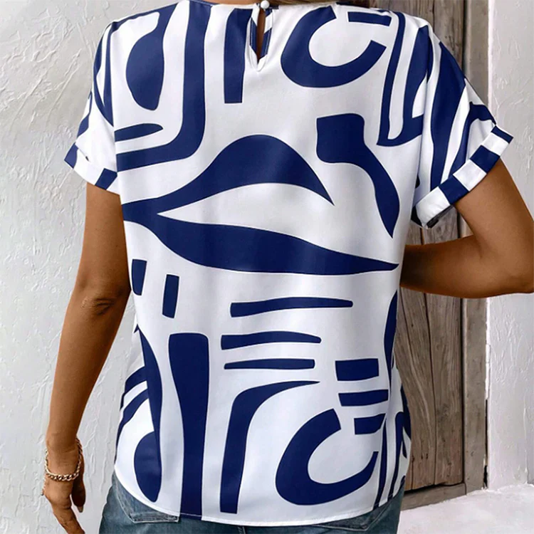 Brigida Mancuso™ Soft Casual Tee for Effortless Daily Wear