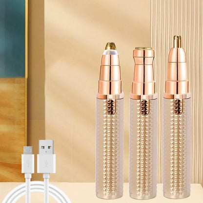 Browvané 3 in 1 Eyebrow Trimmer - main product view of painless eyebrow trimmer