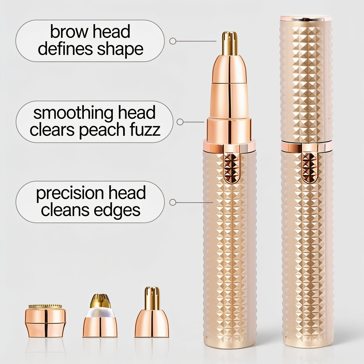 Browvané Prime™ Painless Eyebrow Trimmer for Defined Brows