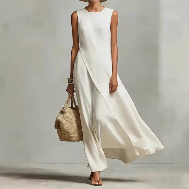 Brunella Trapanese™ Elegant Maxi Dress for Effortless Summer Style