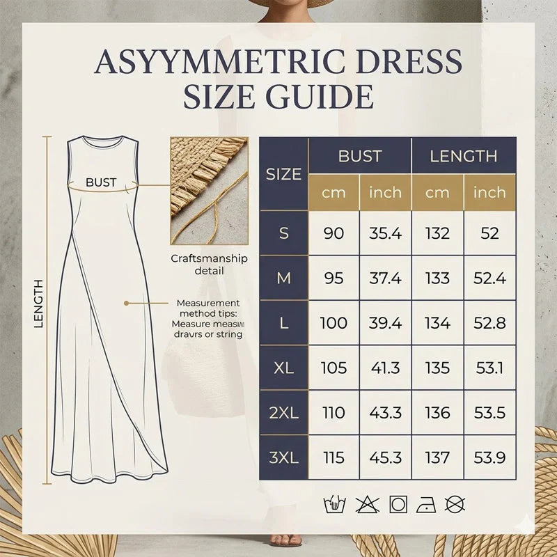 Brunella Trapanese™ Elegant Maxi Dress for Effortless Summer Style