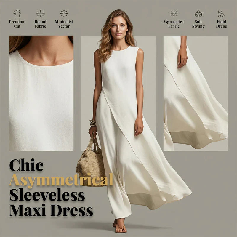 Brunella Trapanese™ Elegant Maxi Dress for Effortless Summer Style