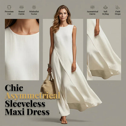 Brunella Trapanese™ Elegant Maxi Dress for Effortless Summer Style