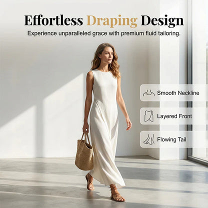 Brunella Trapanese™ Elegant Maxi Dress for Effortless Summer Style