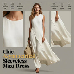 Brunella Trapanese™ Elegant Maxi Dress for Effortless Summer Style