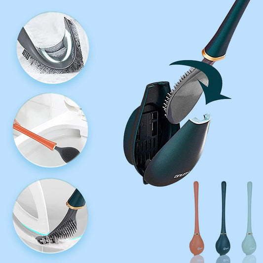 DeluxeClean™ Designer silicone toilet brush