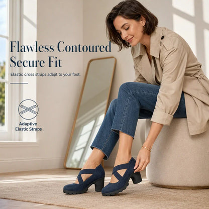 Camelia Izzo™ Elegant Mary Jane Platform Heels