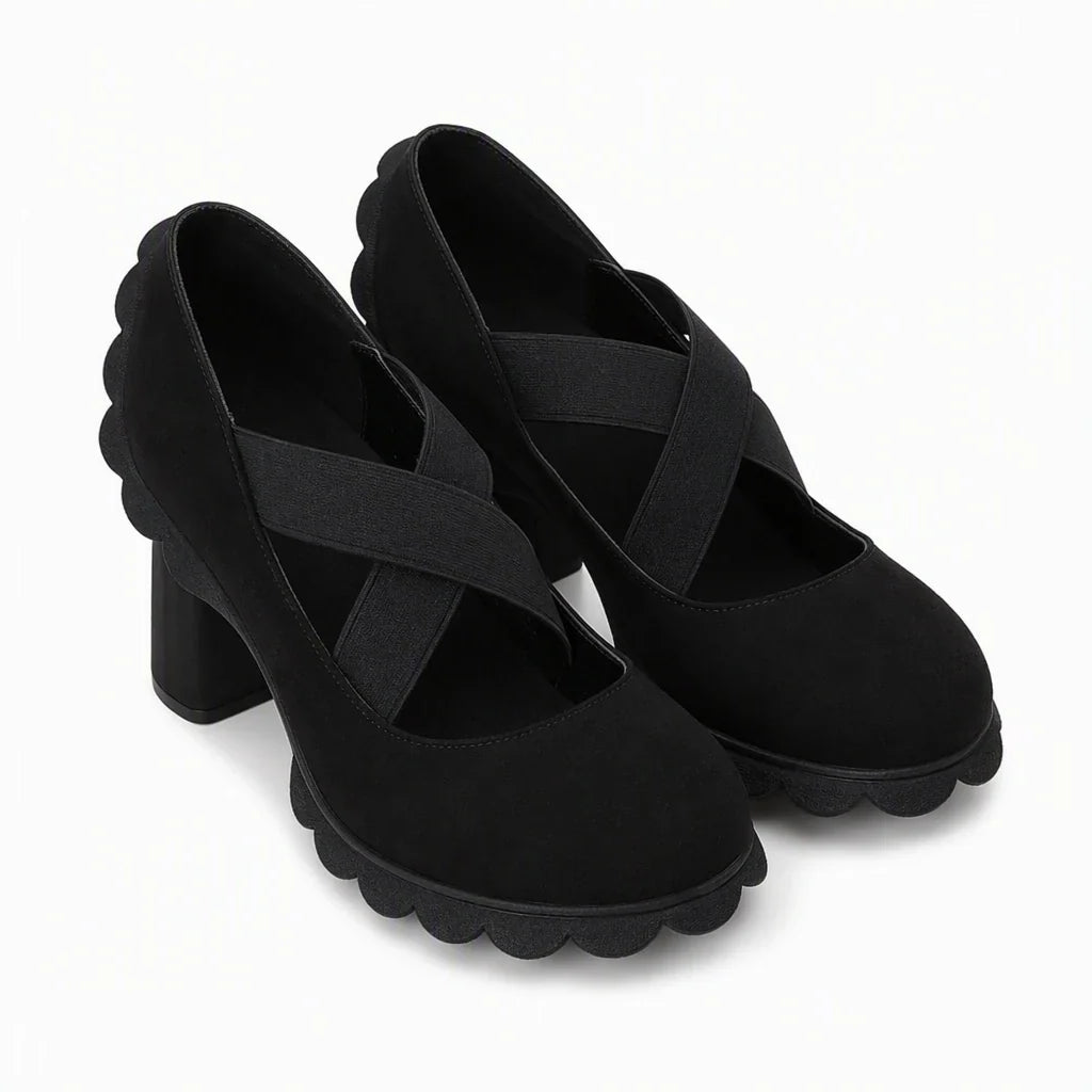 Camelia Izzo™ Elegant Mary Jane Platform Heels