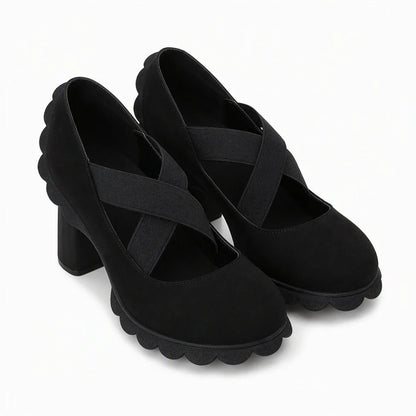 Camelia Izzo™ Elegant Mary Jane Platform Heels