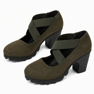 Green Synthetic Suede
