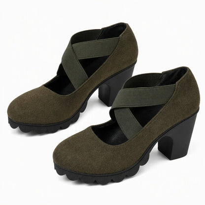 Camelia Izzo™ Elegant Mary Jane Platform Heels
