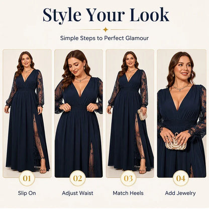 Camilla Amato™ Elegant Lace Dress for Special Occasions