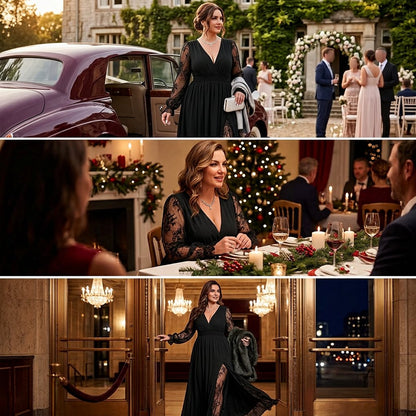 Camilla Amato™ Elegant Lace Dress for Special Occasions