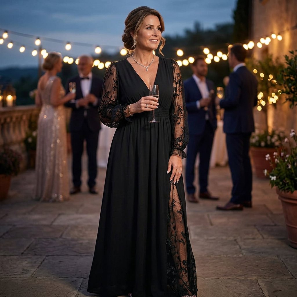 Camilla Amato™ Elegant Lace Dress for Special Occasions