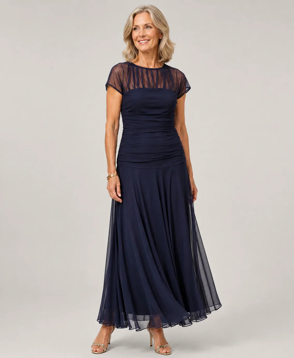 Camilla Della Valle™ Elegant Flowing Dress for Special Occasions
