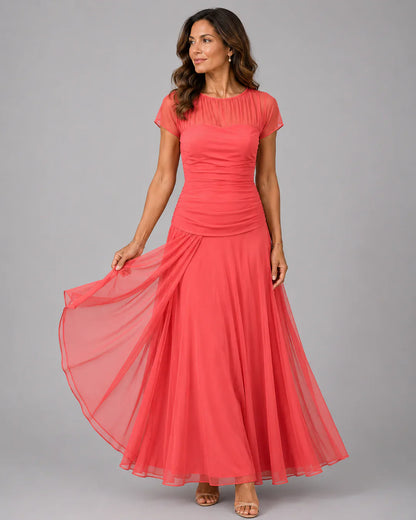 Camilla Della Valle™ Elegant Flowing Dress for Special Occasions