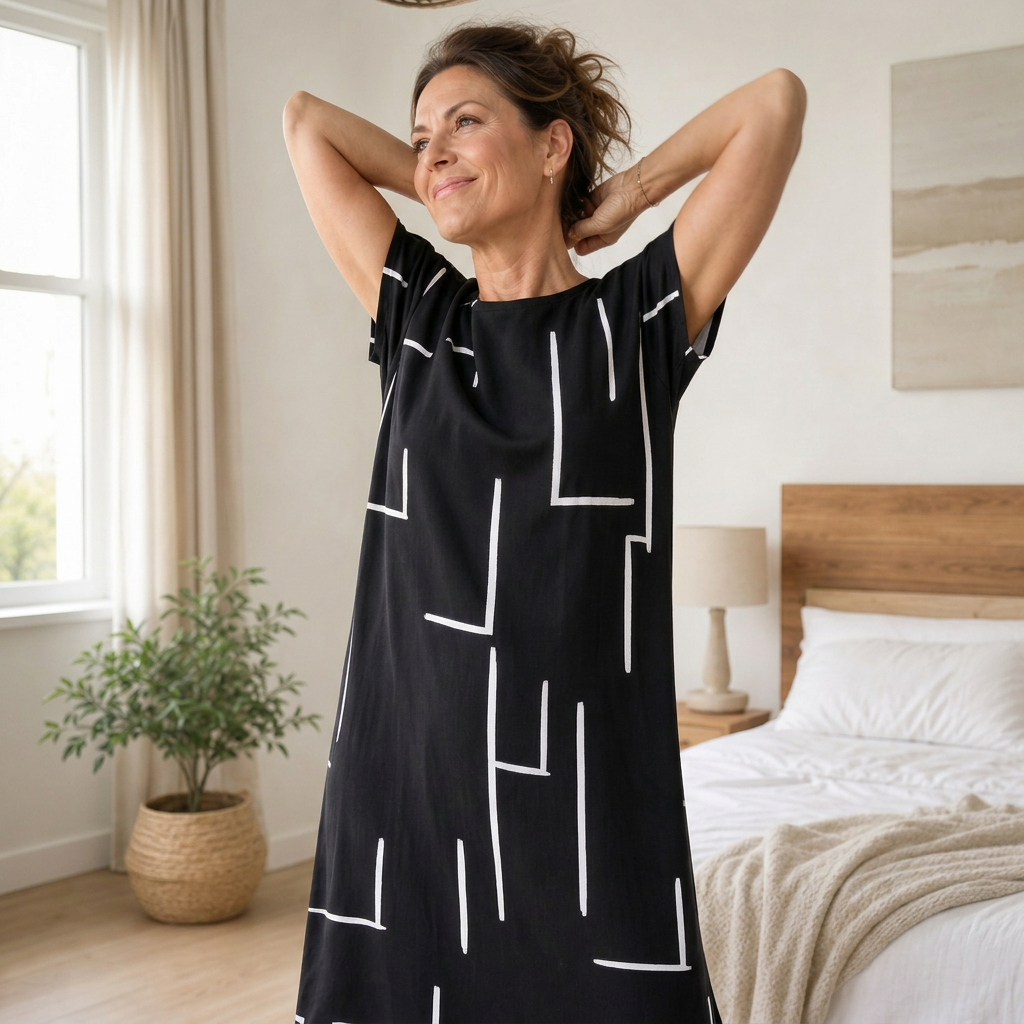 Camilla Granelli™ Breathable Printed Dress for Effortless Summer Style