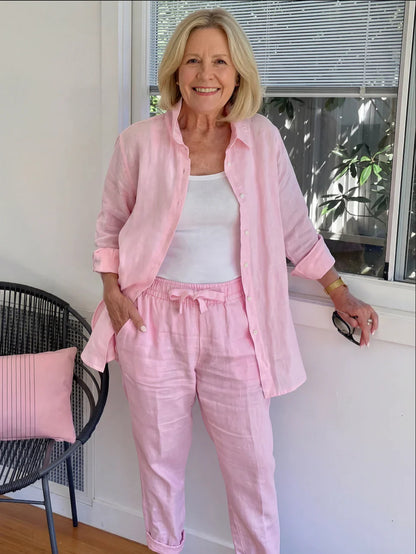 Camilla Manfredi™ Effortless Shirt and Pants for Warm Days