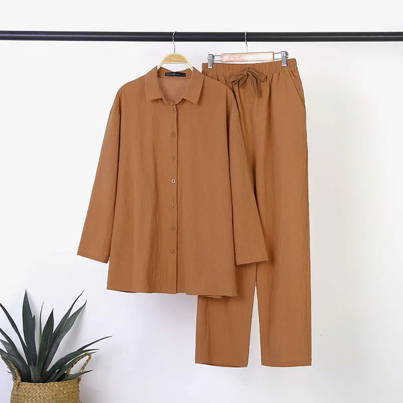 Camilla Manfredi™ Effortless Shirt and Pants for Warm Days