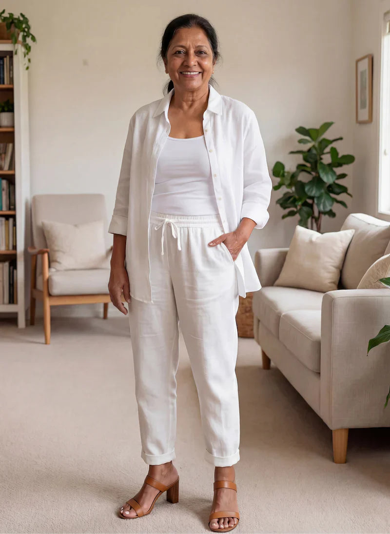 Camilla Manfredi™ Effortless Shirt and Pants for Warm Days