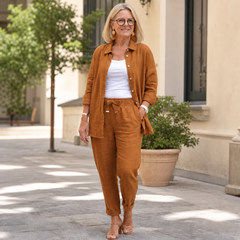 Camilla Manfredi™ Effortless Shirt and Pants for Warm Days