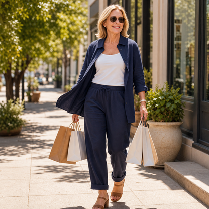 Camilla Manfredi™ Effortless Shirt and Pants for Warm Days