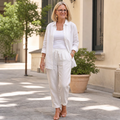 Camilla Manfredi™ Effortless Shirt and Pants for Warm Days